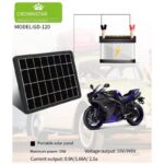 solarni panel punjač 15W — u upotrebi