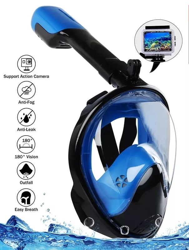 Maska za ronjenje sa drzacem za Gopro kameru Maska za ronjenje sa drzacem za Gopro kameru
