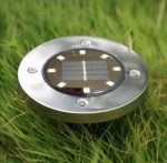 solarne LED lampe za dvorište — prednja strana