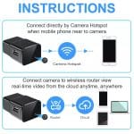 wifi kamera u punjacu — detalji