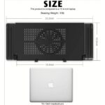 podesivi sto za laptop — u upotrebi