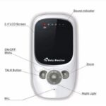 baby monitor kamera sa ekranom — primena