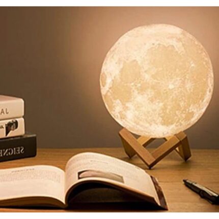 3D Meseceva lampa sa postoljem