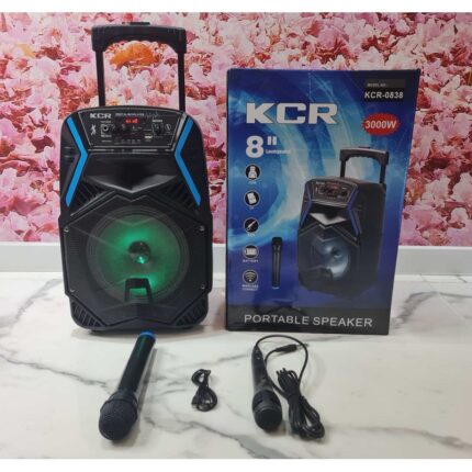 Veliki Bluetooth Zvucnik + 2 Mikrofona KCR-0838