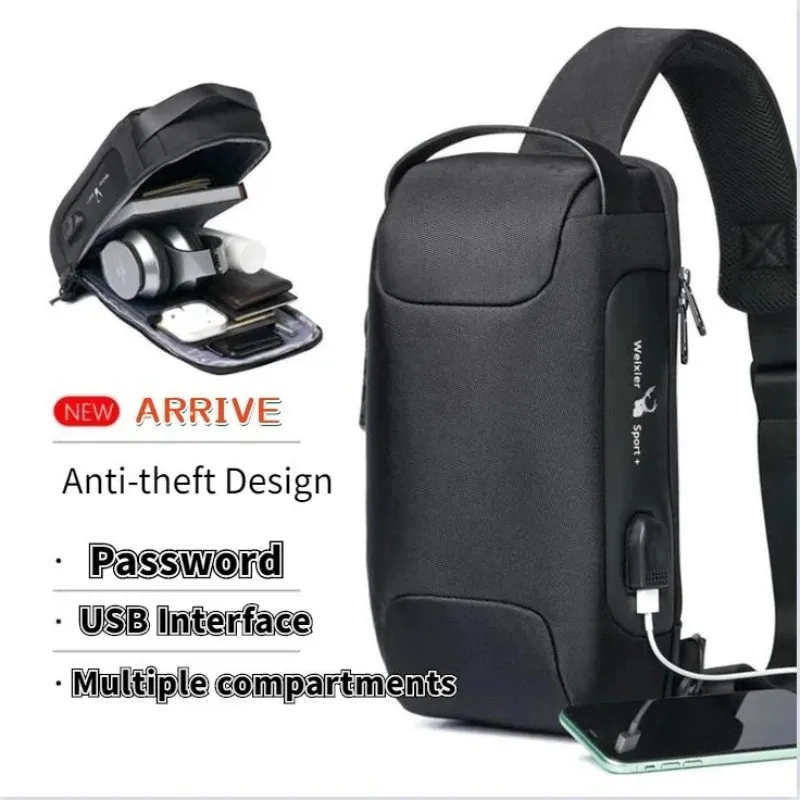 Vodootporna Moderna torbica Anti Thief + Usb za power bank Vodootporna Moderna torbica Anti Thief + Usb za power bank
