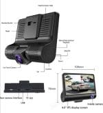 auto kamera 3 u 1 — prikaz funkcija