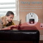 wifi kamera u punjacu — prikaz funkcija