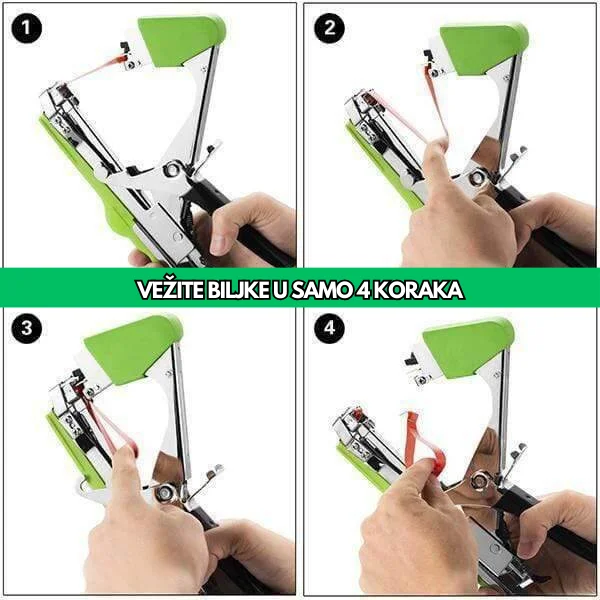 Vezačica Za Vezivanje Stabiljka Voća i Povrća – Makaze Tapetool vezačica za biljke — detalji
