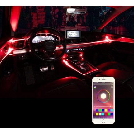 Ambijentalno RGB LED osvetljenje za enterijer auta RGB niti