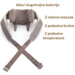masažer za vrat — prednja strana