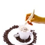olovka za dekoraciju kafe — primena