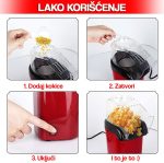 aparat za kokice — prednja strana