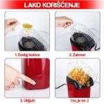 aparat za kokice — prednja strana