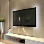 USB LED traka za TV — u upotrebi