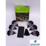 solarne baštenski LED lampe — prednja strana