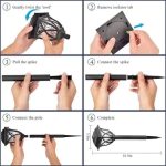 solarne baštenski LED lampe — u upotrebi