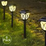 solarne baštenski LED lampe — detalji
