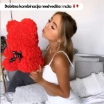 medvedić od ruža — u upotrebi
