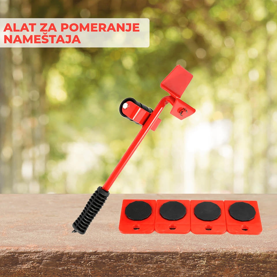 PRAKTIČNI ALAT ZA LAKO POMERANJE NAMEŠTAJA PRAKTIČNI ALAT ZA LAKO POMERANJE NAMEŠTAJA