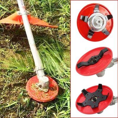 Set od dva nastavka glave za TRIMER 150mm Dodaci za uništavanje korova i obradu suve zemlje nastavci glave za trimer — u upotrebi