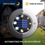 solarne baštenske lampe — pakovanje