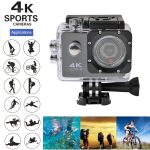 akciona kamera 4K WiFi — prednja strana