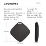 Bluetooth lokator za ključeve — prikaz funkcija
