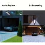 solarni LED reflektor — prednja strana