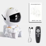 astronaut projektor zvezdanog neba — pakovanje