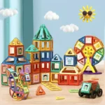 magnetni građevinski set blokova — detalji