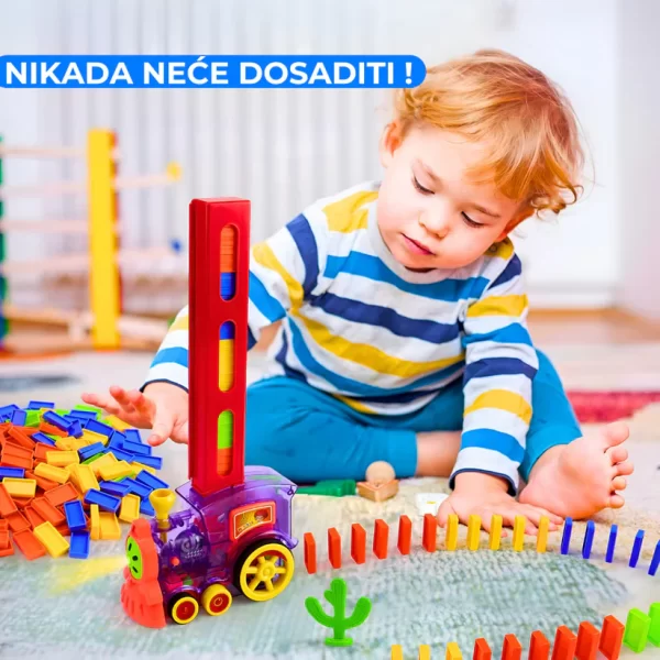 domino vozić za decu — prednja strana