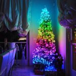 pametne LED lampice za jelku — prednja strana