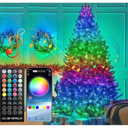 Pametne Led lampice za jelku 10m
