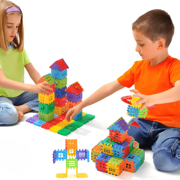 Raznobojne kockice - puzzle za decu i odrasle - 150kom puzzle kockice za decu — u upotrebi