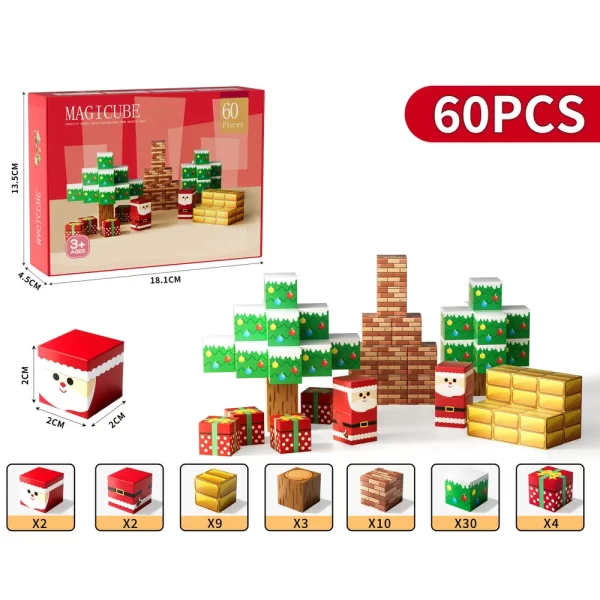 Magnetne magicne kocke 60 delova