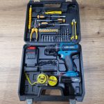 aku bušilica šrafilica čekić — pakovanje
