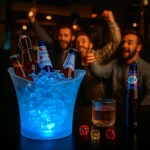 LED Kibla sa Zvučnikom – Ambijentalno Osvetljenje i Bluetooth Muzika