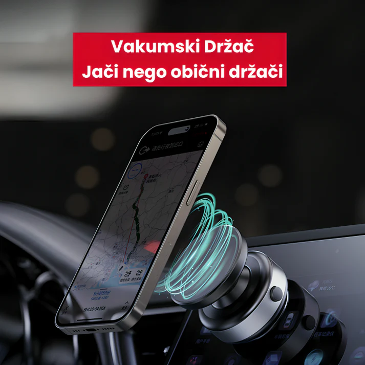 Magnetni Vakuum Držač za Telefon magnetni vakuum držač za telefon — prednja strana