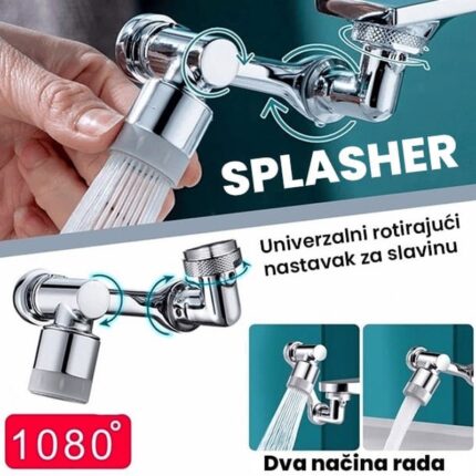 Rotirajući adapter slavine Splasher