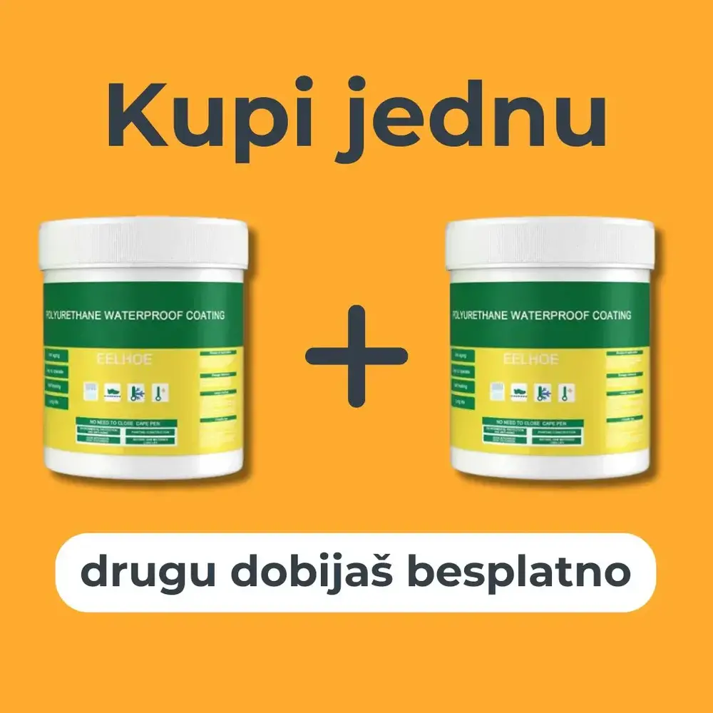Vodootporna pasta za izolaciju – 300g + 300g GRATIS vodootporna pasta za izolaciju — prednja strana