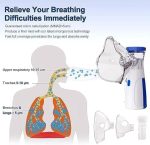 ultrazvučni inhalator — prednja strana