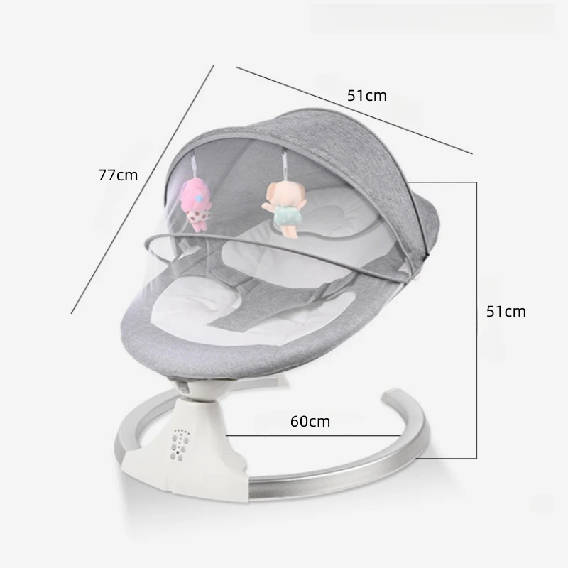 Električna Njihalica za Bebe – Udobnost, sigurnost i miran san električna njihalica za bebe — detalji