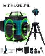 🟢 Digitalni Laser za Nivelaciju – 16 Linija 4D (NOVI MODEL SA TRONOŠCEM)
