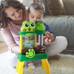 interaktivna igračka gladna žaba — u upotrebi