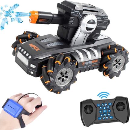 RC Drift Tenk na Vodene Kuglice – 4x4, Upravljanje Pokretom Ruke, 360° Rotacija, LED Efekti