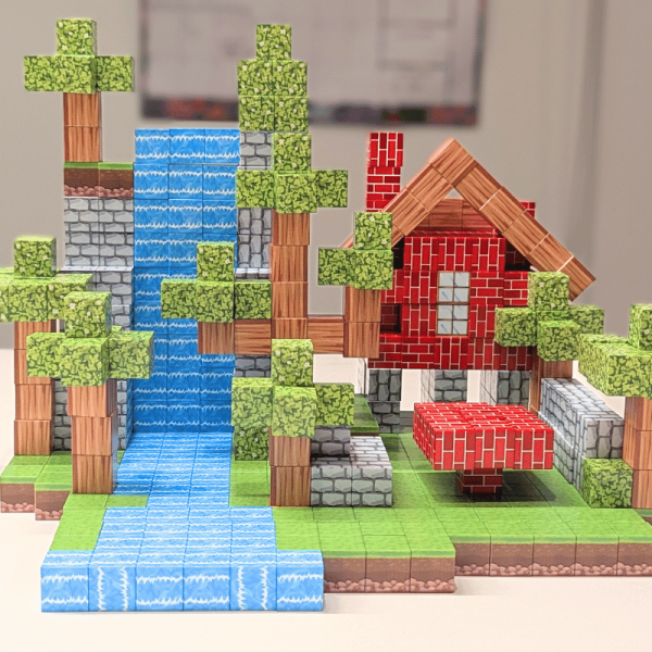 Minecraft magnetne kocke — pakovanje