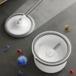 rotirajući mop sa kofom — prednja strana