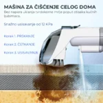 mašina za dubinsko pranje nameštaja — u upotrebi