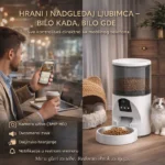 Automatksa hranilica sa kamerom za ljubimce