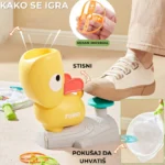 patkica raketa igračka — prednja strana